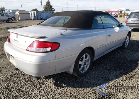 2001 Toyota Camry Solara Sle V6 z USA, uszkodzony, nr VIN 2T1FF28P11C506434